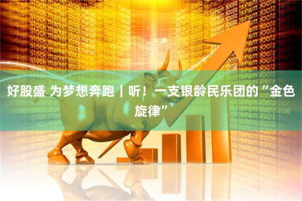 好股盛 为梦想奔跑｜听！一支银龄民乐团的“金色旋律”